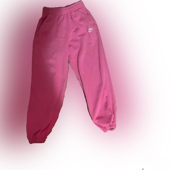 pink nike pants size L kids 30$ - Picture 2 of 2